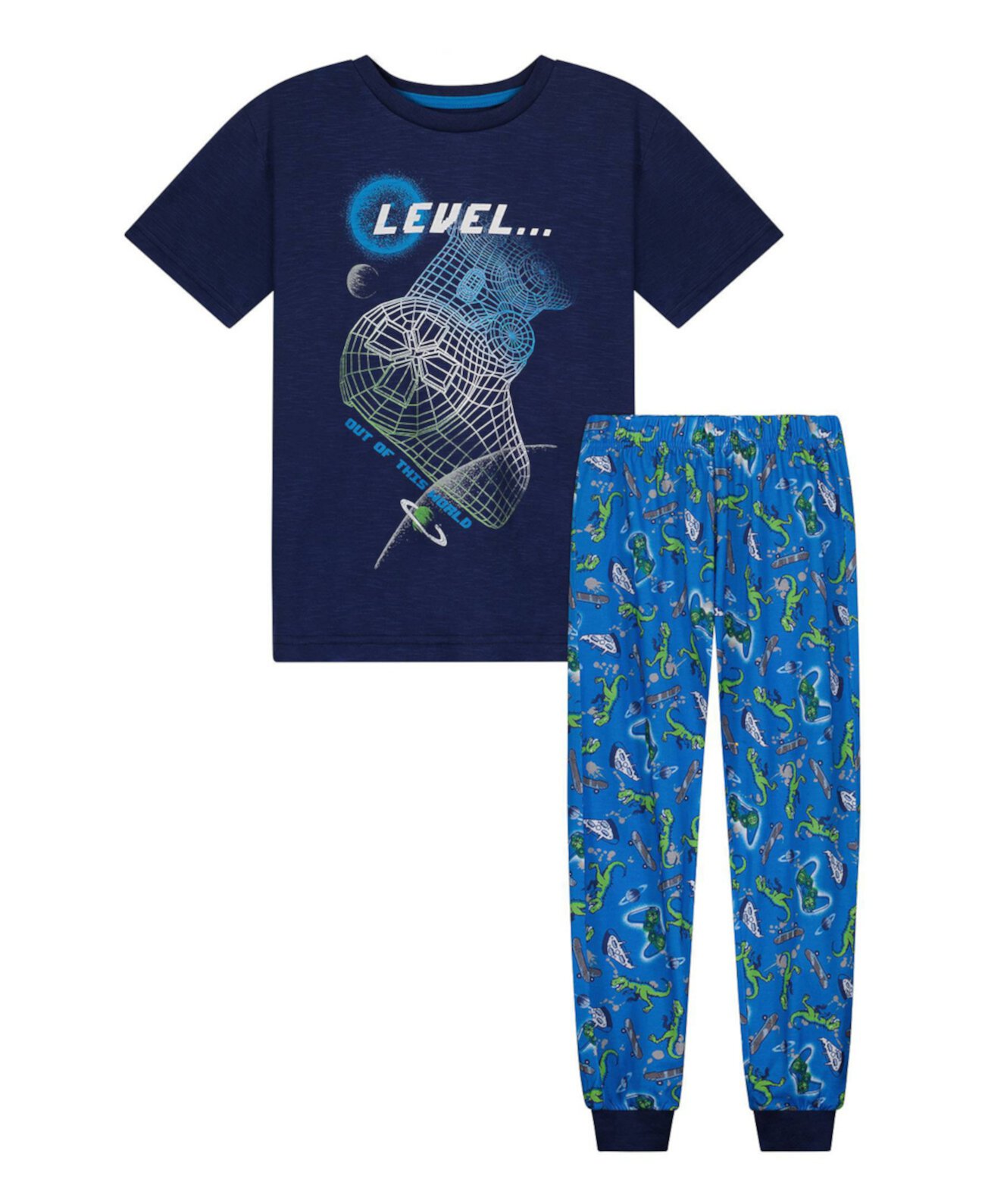 Пижамный комплект из футболки из джерси и штанов для бега для маленьких мальчиков, 2 предмета Sleep On It