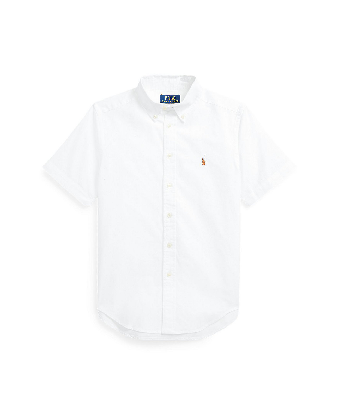Рубашка с коротким рукавом для больших мальчиков Ralph Lauren