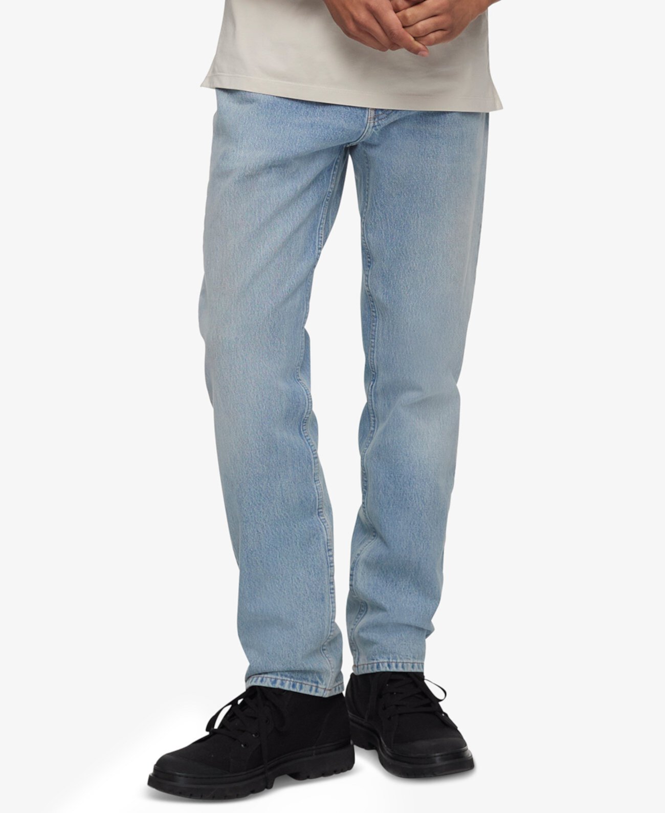 Мужские облегающие джинсы стрейч прямого кроя Calvin Klein