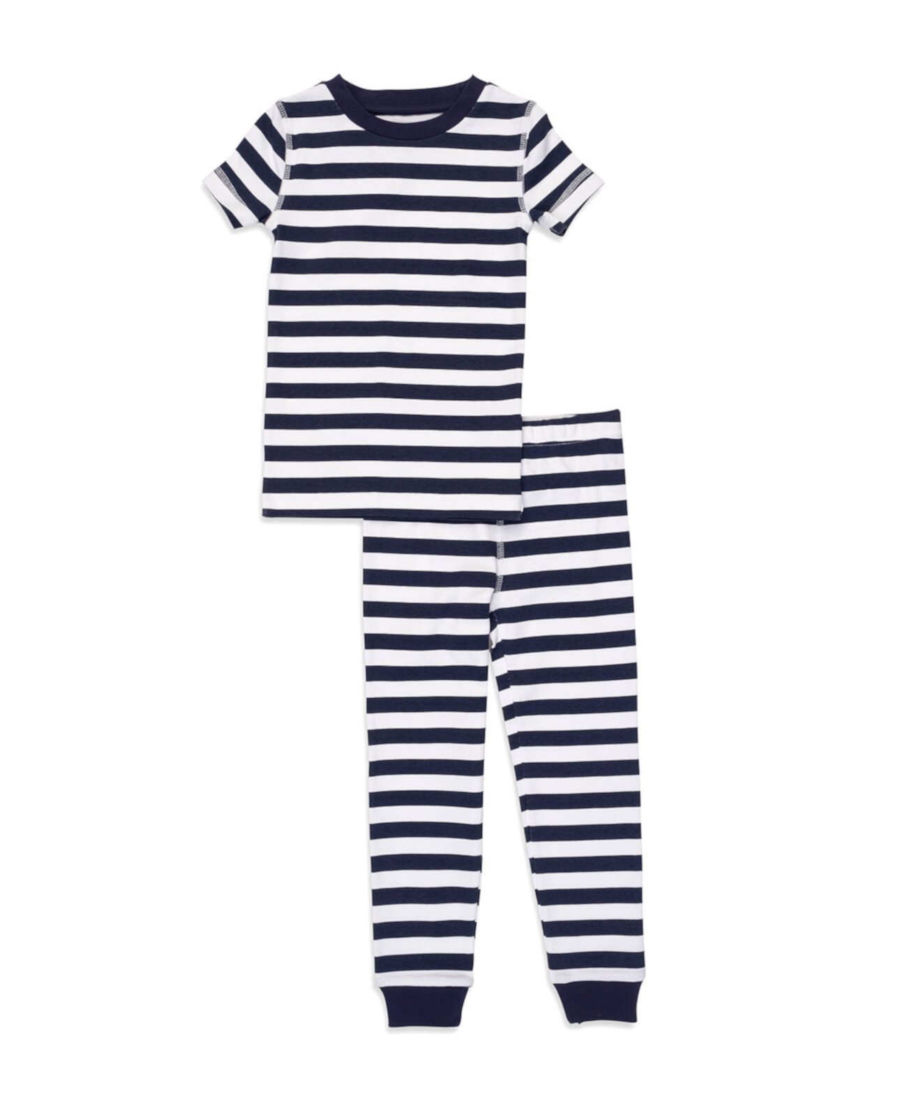 Пижамный комплект из 2 предметов для маленьких мальчиков и девочек в морскую полоску PAJAMAS FOR PEACE