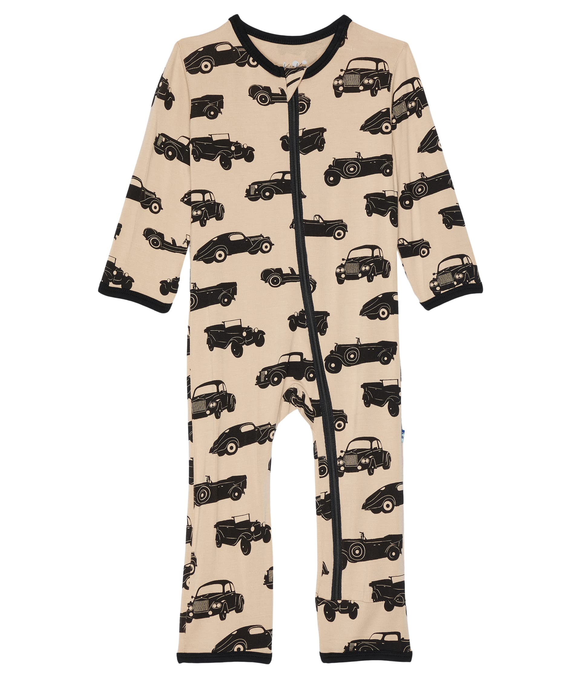 Print Coverall with Zipper (Infant) Kickee Pants Kids