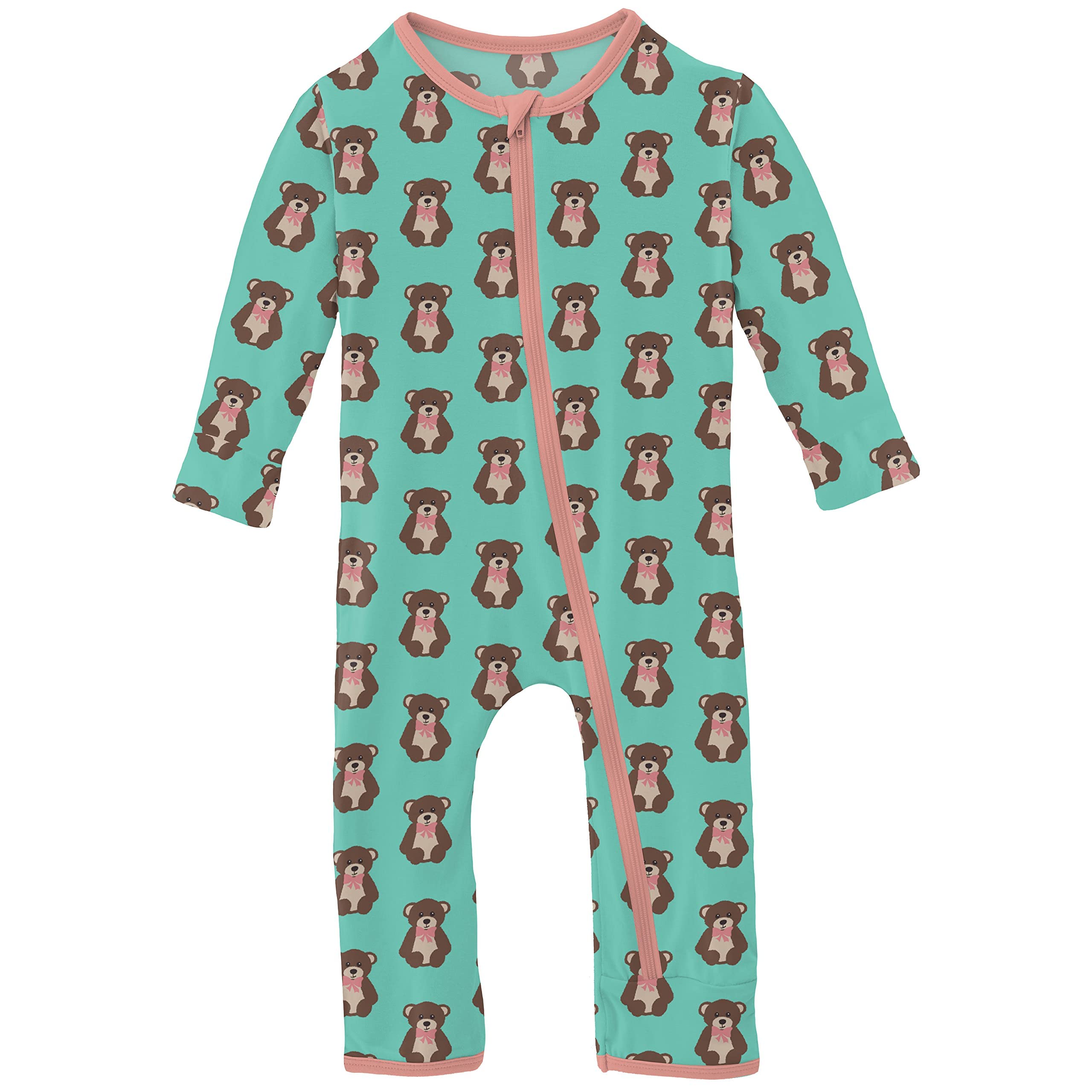 Print Coverall with Zipper (Infant) Kickee Pants Kids