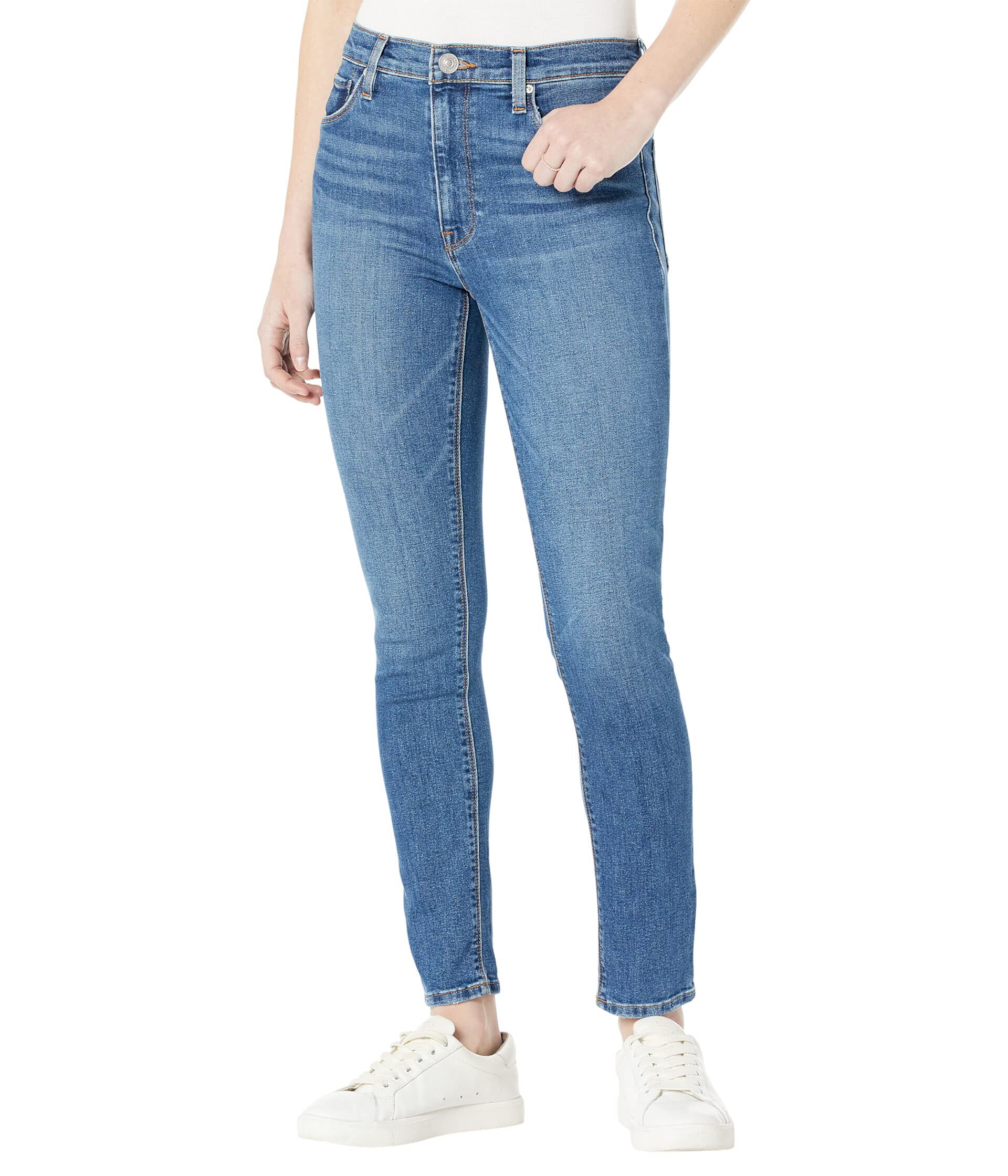 Суперузкие лодыжки Barbara с высокой талией в цвете Titan Hudson Jeans