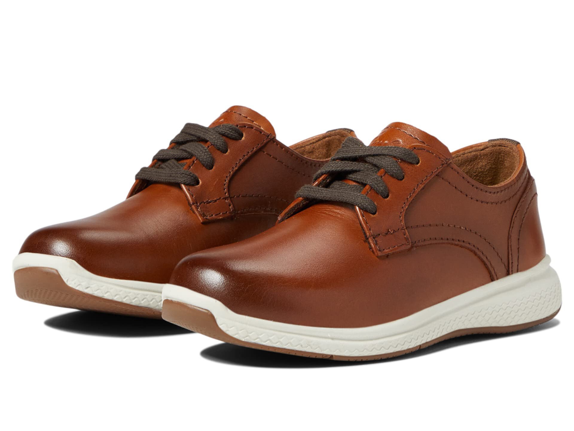 Кожаные детские туфли Florsheim Great Lakes Plain Toe Ox Jr. с поддержкой свода стопы Florsheim Kids