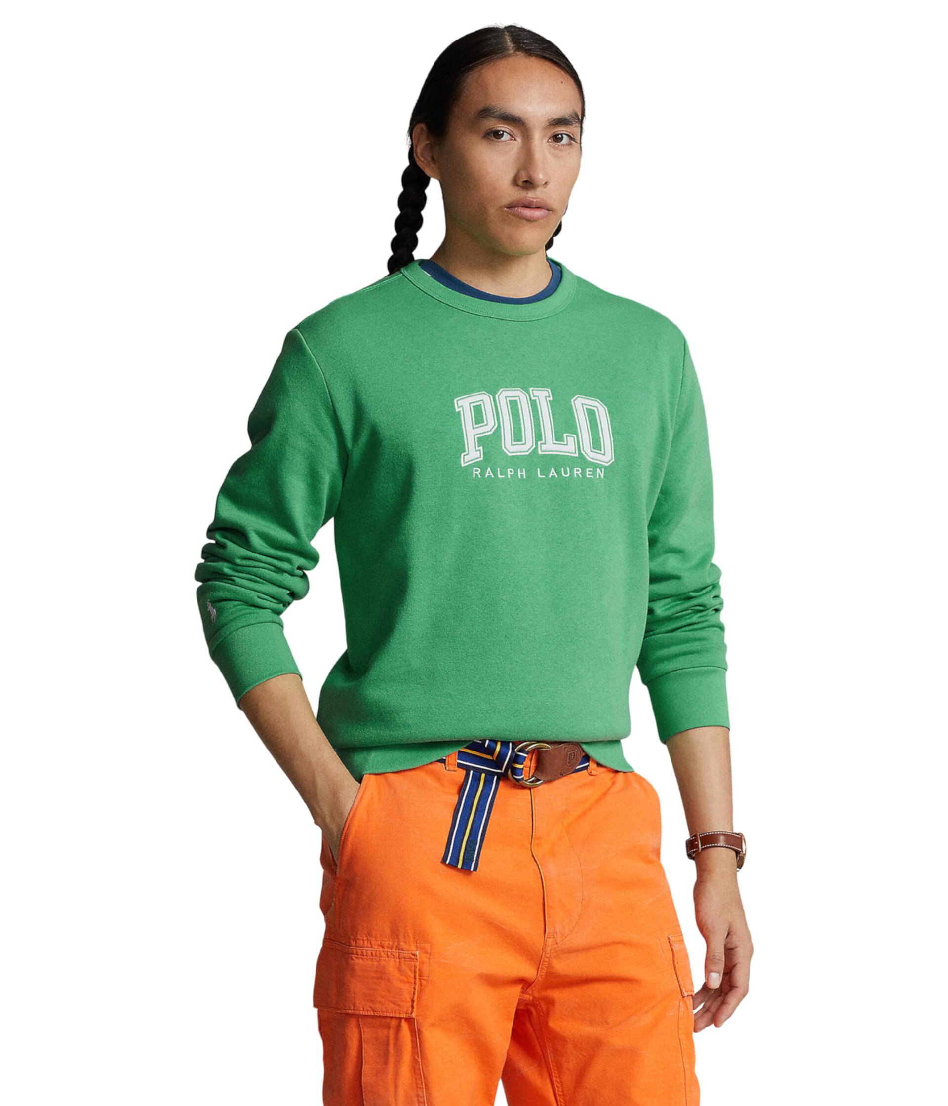 Флисовая толстовка с логотипом Polo Ralph Lauren