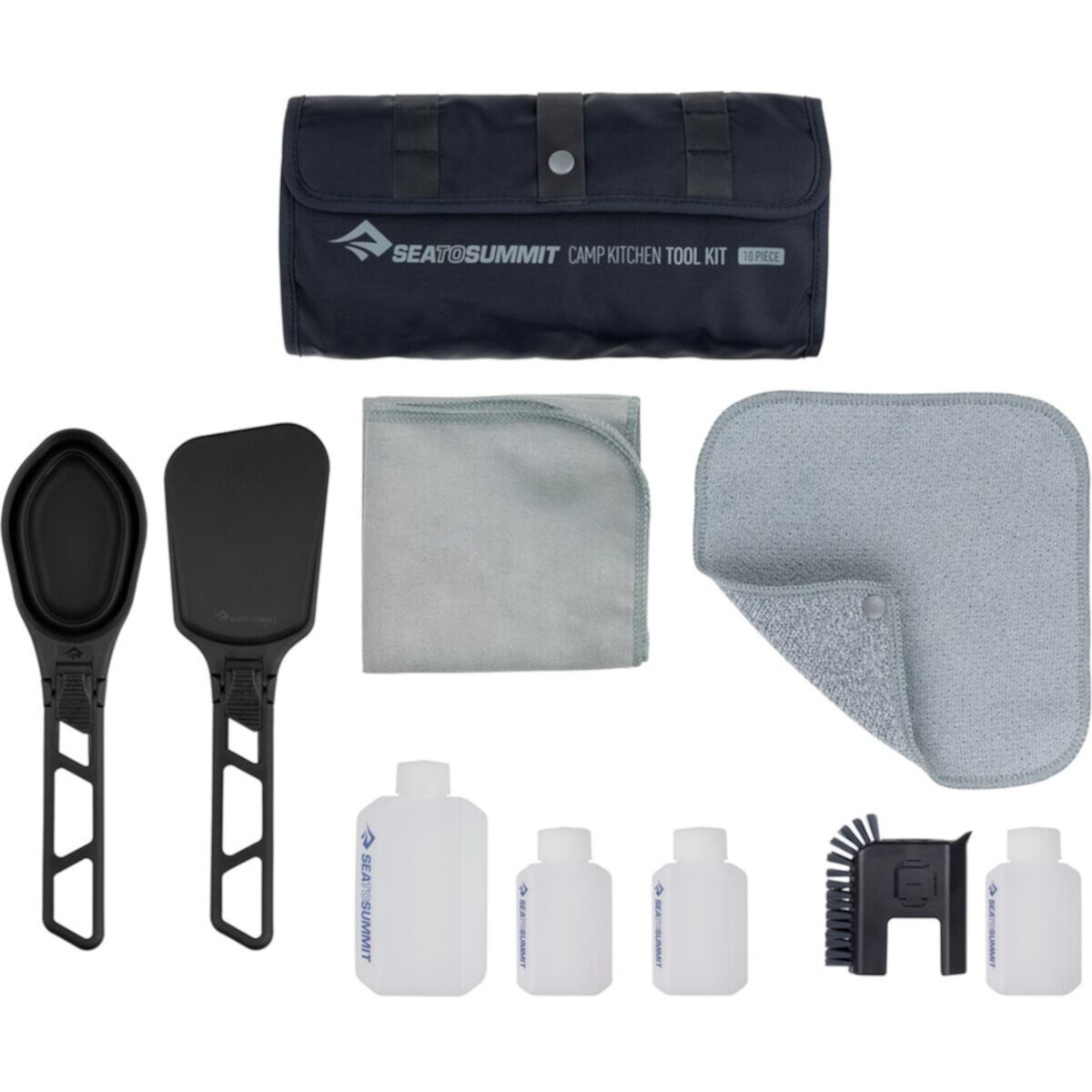 Походные столовые приборы Sea to Summit Camp Kitchen Tool Kit - 10 предметов Sea to Summit