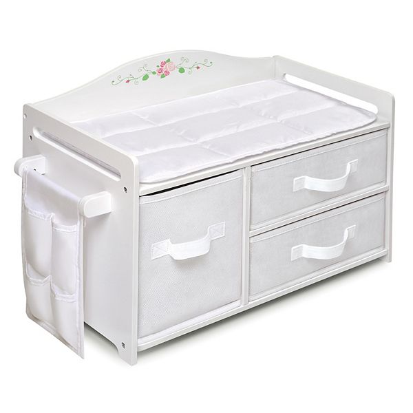 Станция для ухода за куклами Badger Basket White Rose Badger Basket