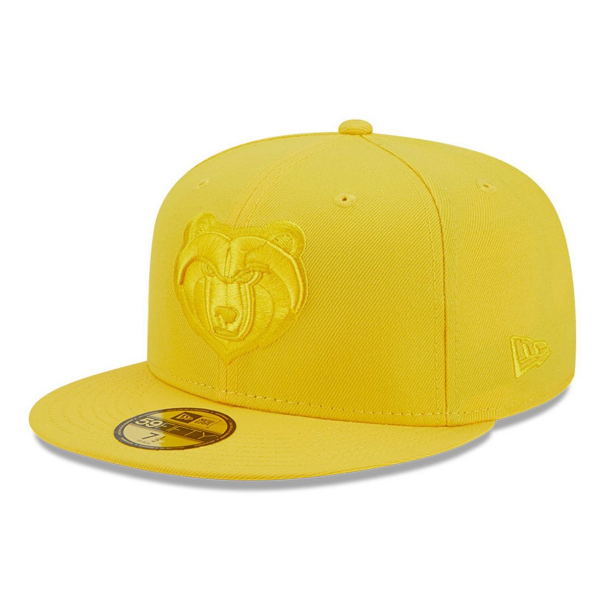 Мужская приталенная кепка New Era Yellow Memphis Grizzlies Color Pack 59FIFTY New Era