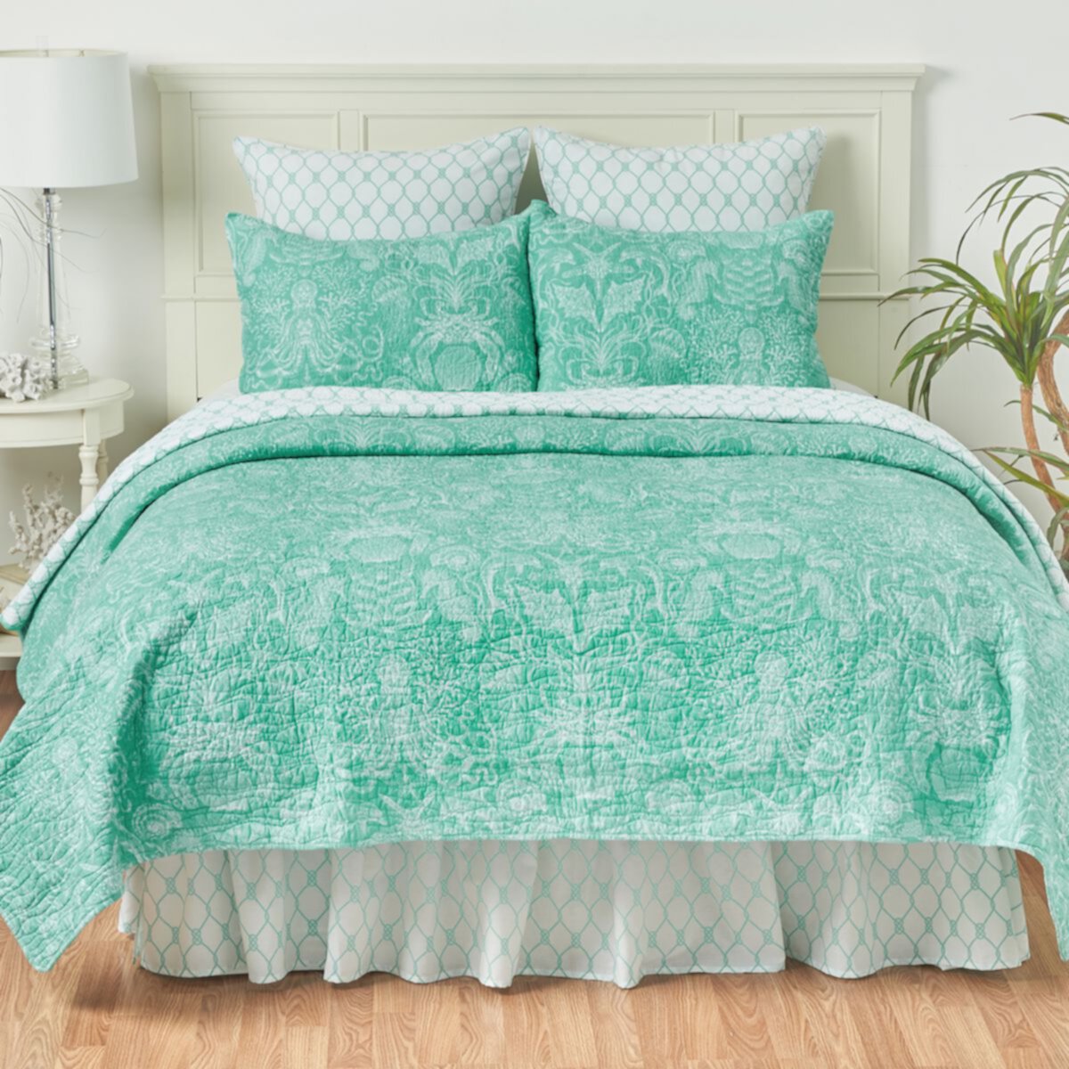 C&F Home Turquoise Bay Quilt Set with Shams C&F Home