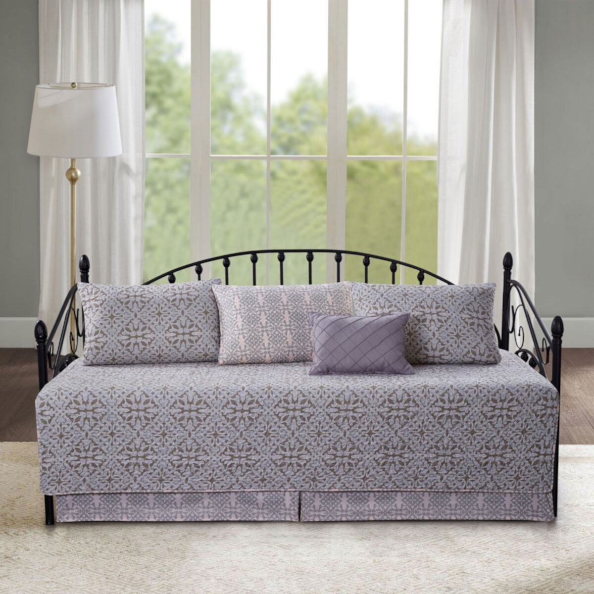 Serenta Bellamy 6 Piece Quilted Daybed Set Serenta