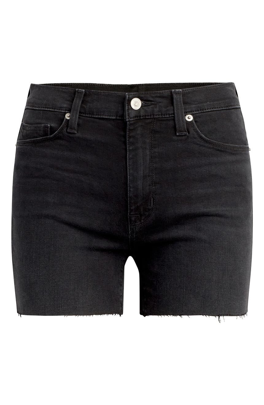 Обрезанные джинсовые шорты Gracie со средней посадкой Hudson Jeans
