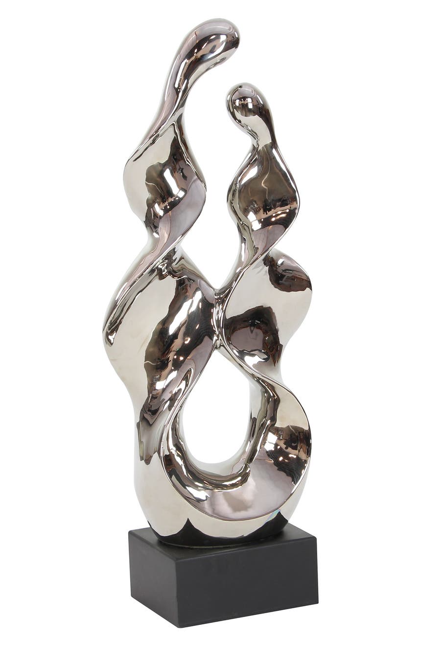 Серебряная керамическая скульптура VIVIAN LUNE HOME