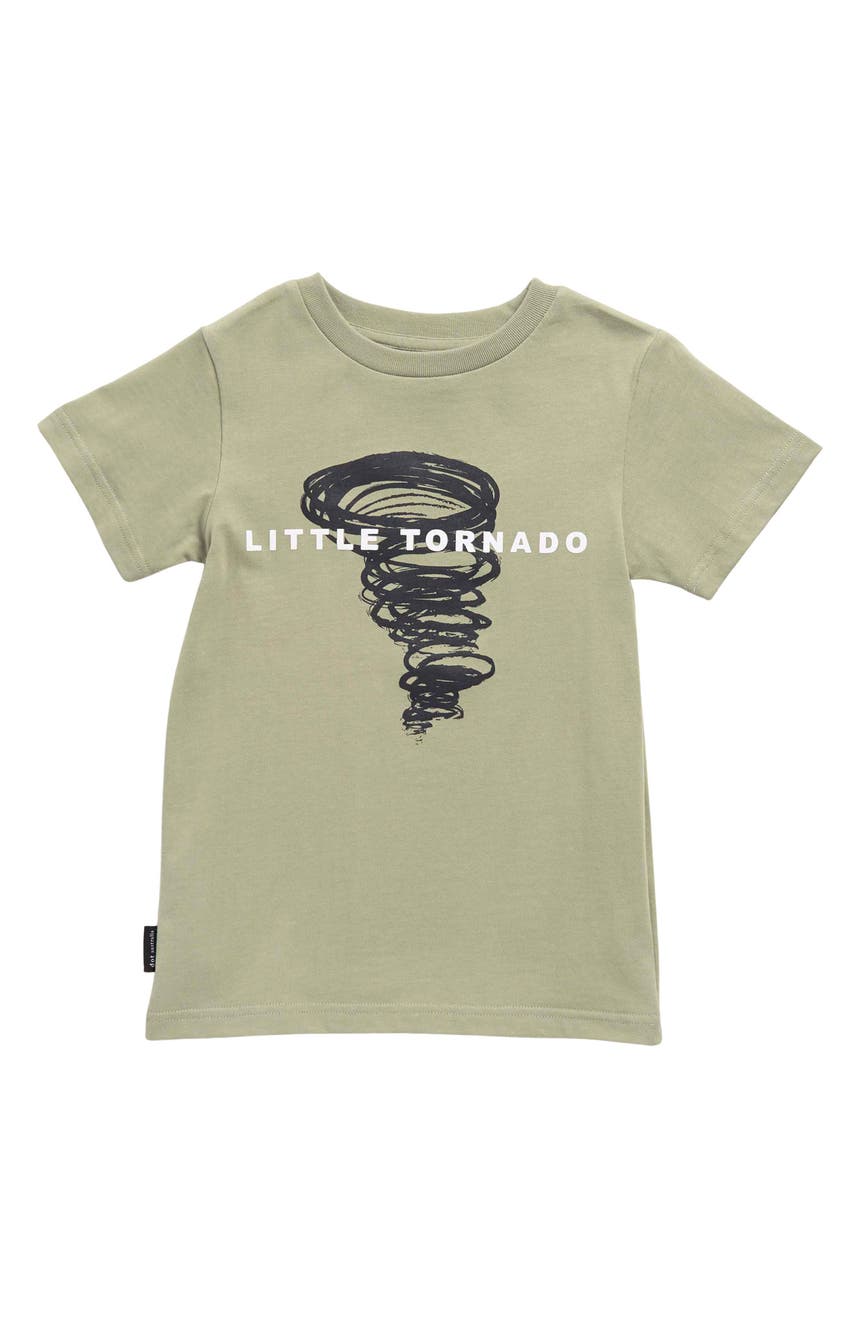 Хлопковая футболка с рисунком Little Tornado Dot Australia