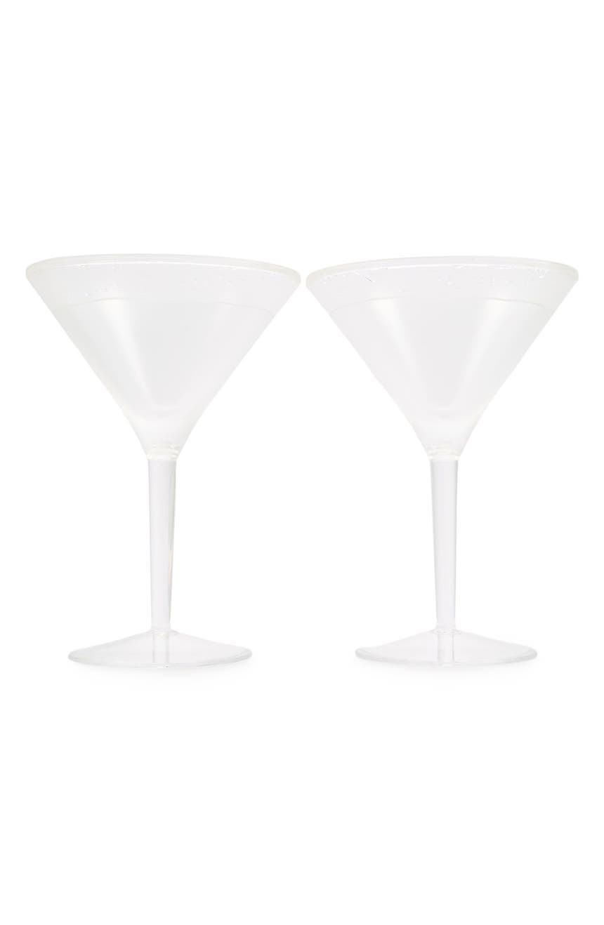 Frosted Martini Glass - Set of 2 Prodyne