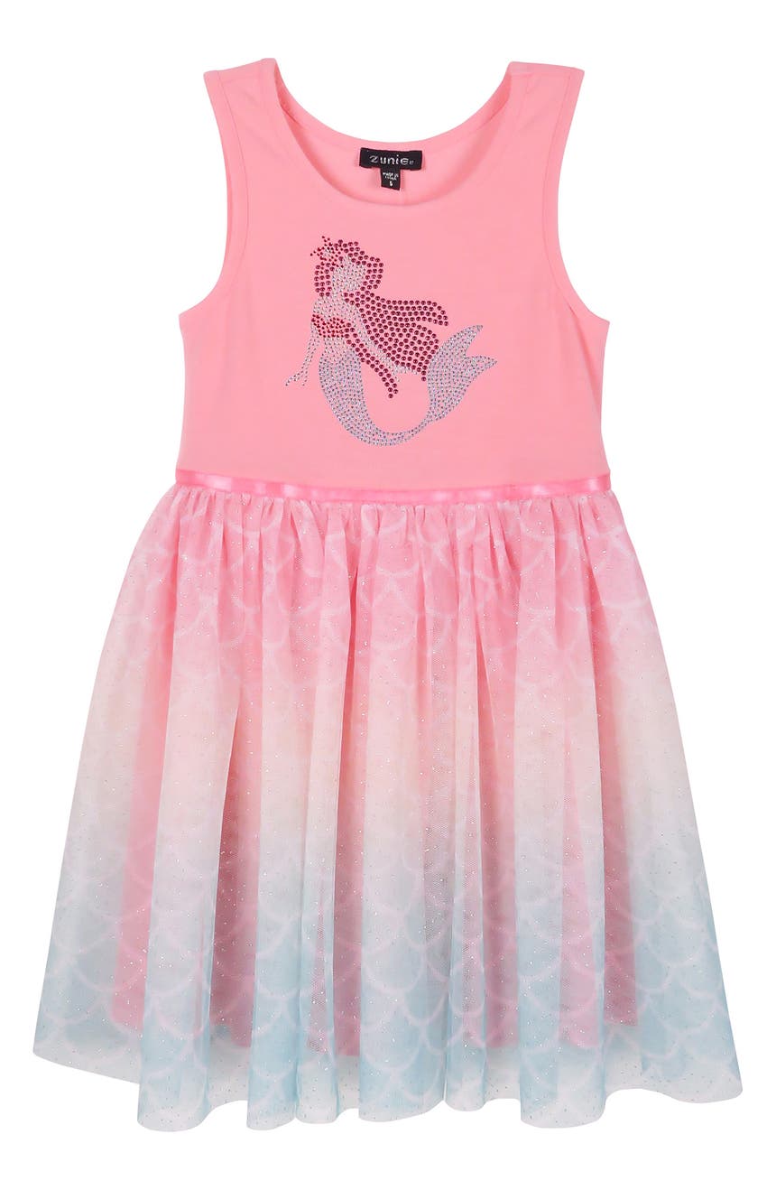 Mermaid Graphic Dress Zunie