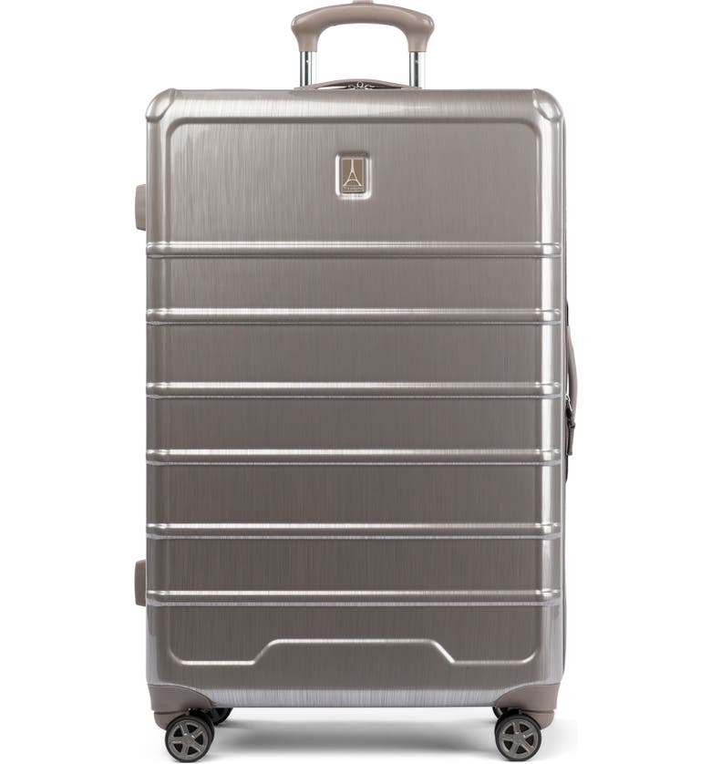 Rollmaster<sup>™</sup> Lite 28-дюймовый расширяемый большой чемодан-спиннер в клетку в клетку Travelpro