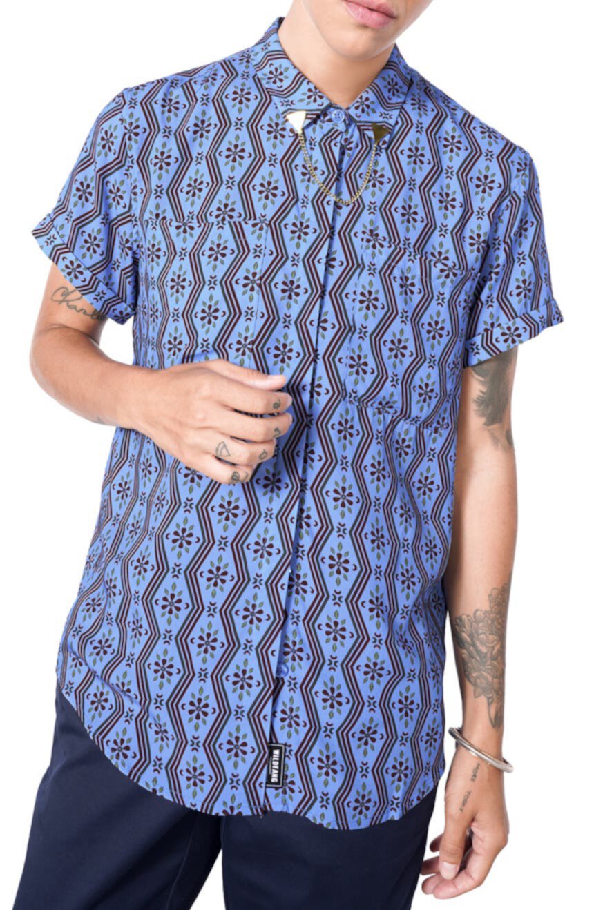 The Empower Short Sleeve Button-Up Shirt WILDFANG