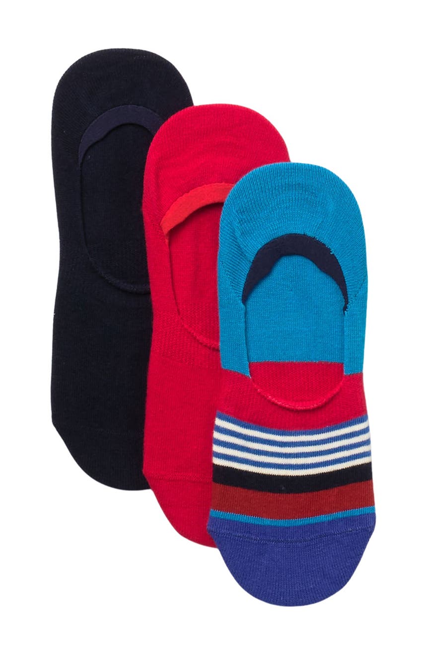 Striped Liners - Pack of 3 Happy Socks