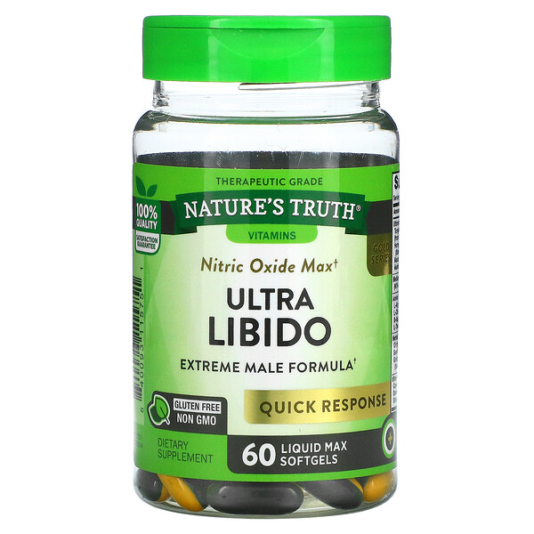 Ultra Libido - 60 жидких макс. капсул - Nature's Truth Nature's Truth