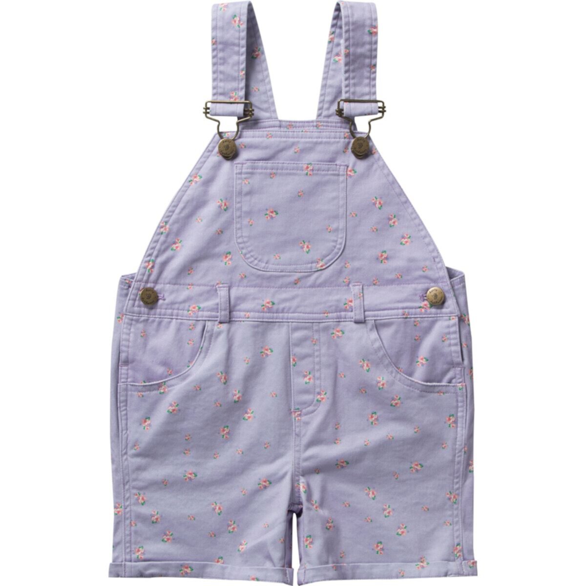 Сиреневые шорты с цветочным принтом - для младенцев Dotty Dungarees