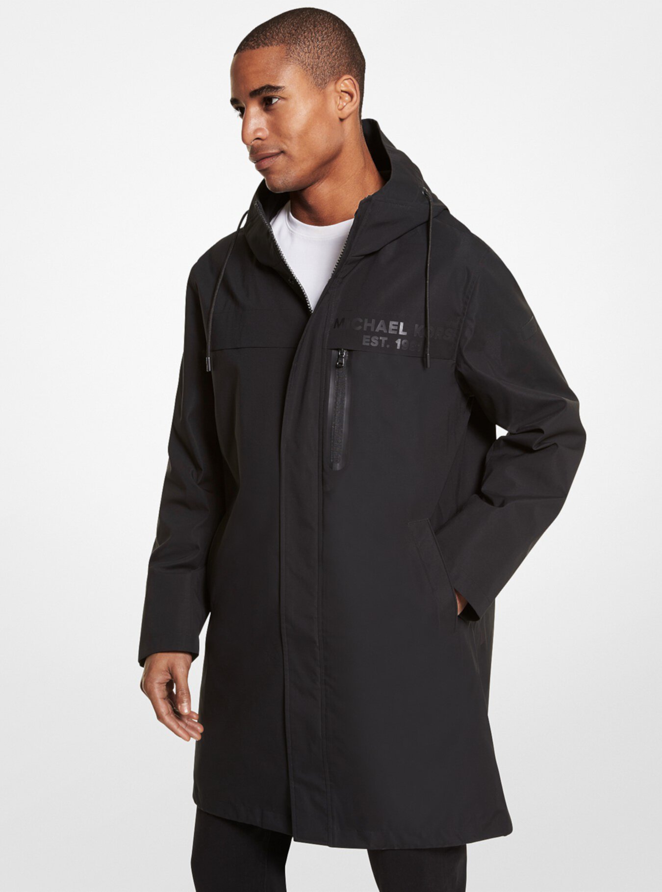Водостойкое пальто Stockton с капюшоном Michael Kors