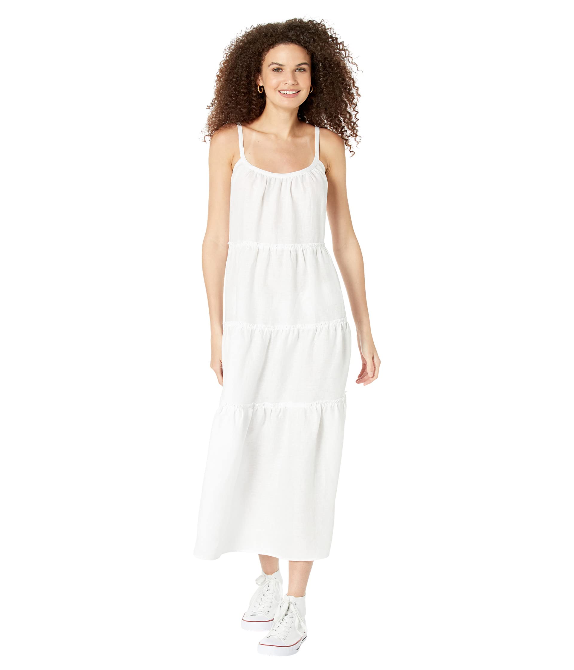 Linen Solid Kesia Cover-Up Eberjey