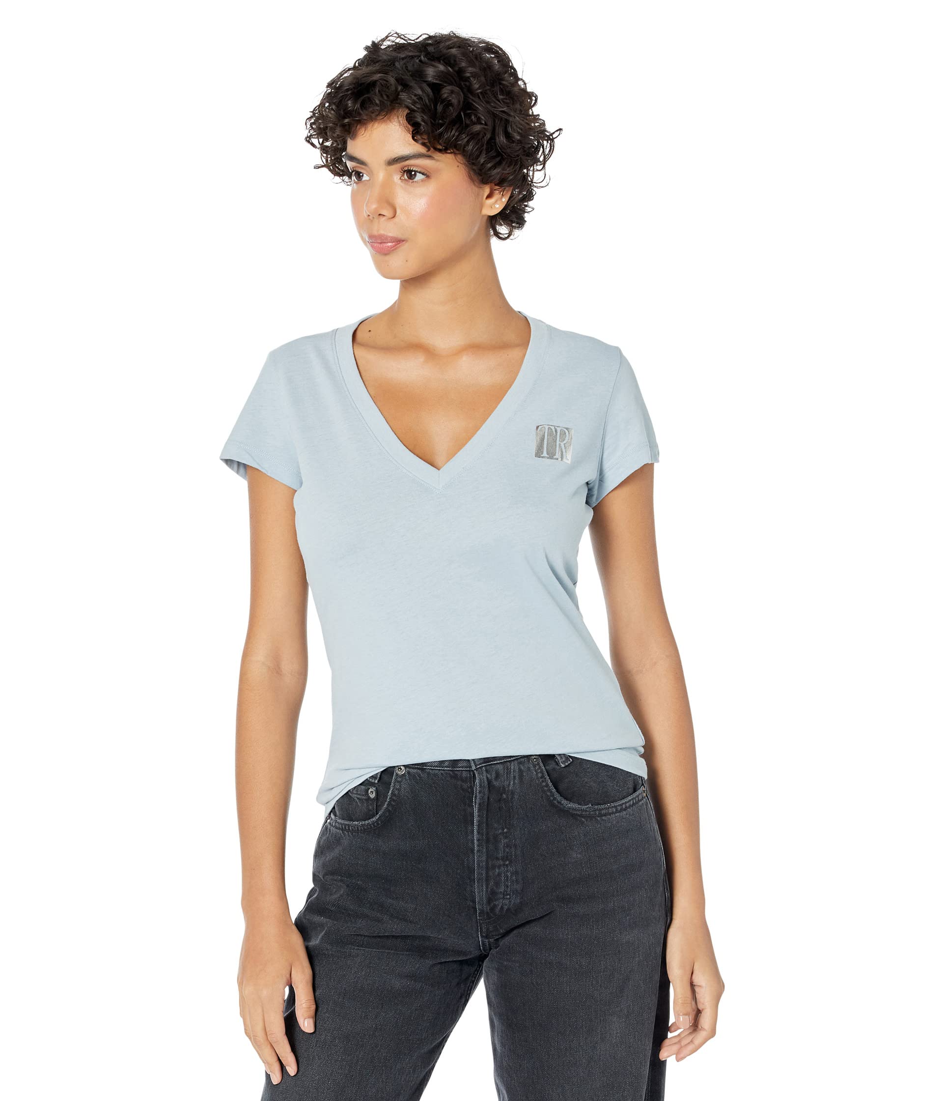 Block V-Neck Tee True Religion