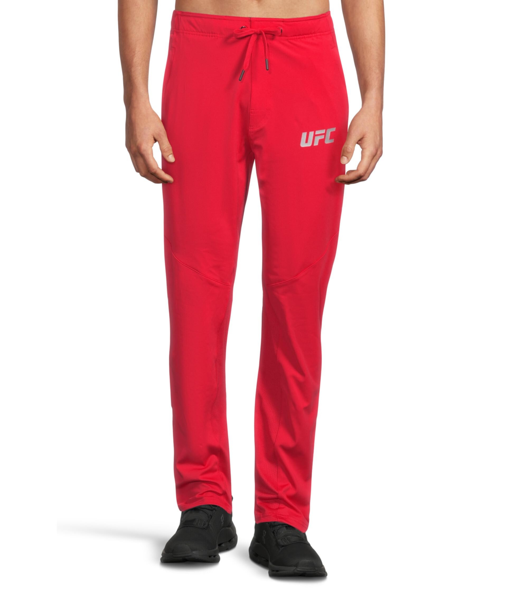 Техничные джоггеры UFC с Slim Fit, эластичным поясом и карманами Ufc