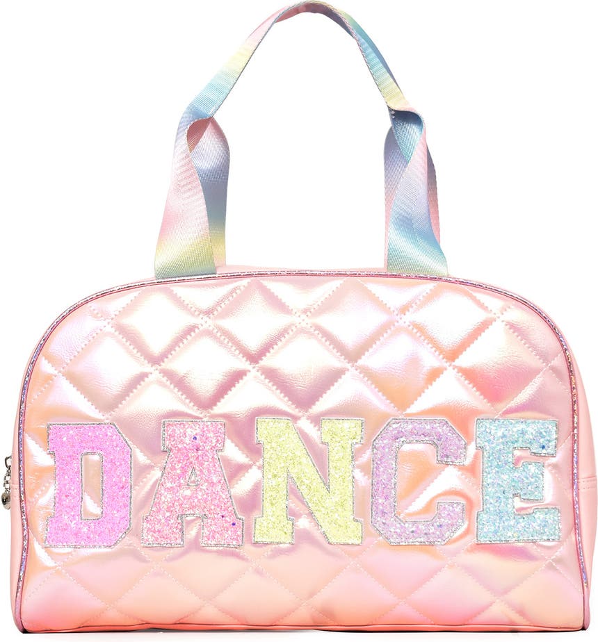 Стеганая спортивная сумка OMG Dance Diamond среднего размера OMG! Accessories