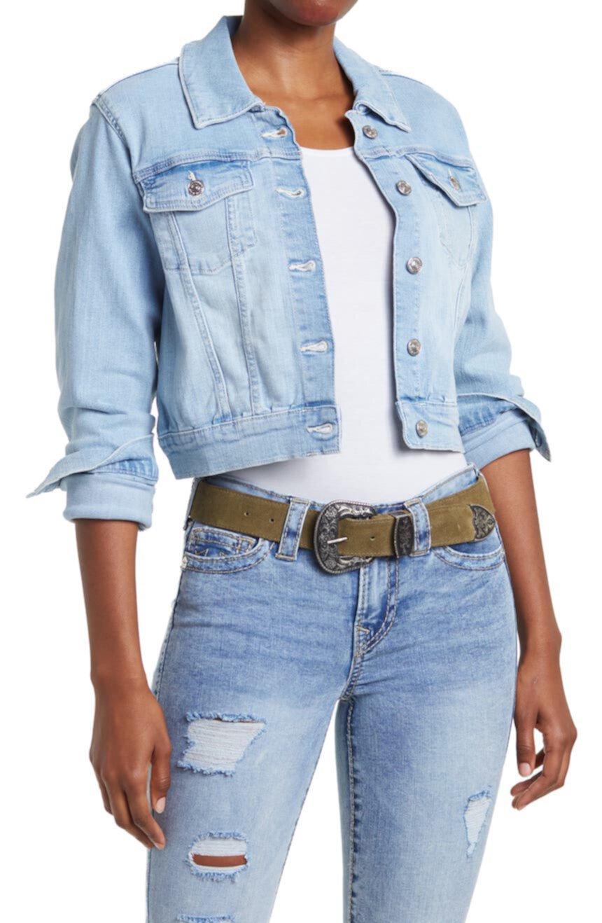 Fitted Crop Jacket TRUE RELIGION BRAND JEANS