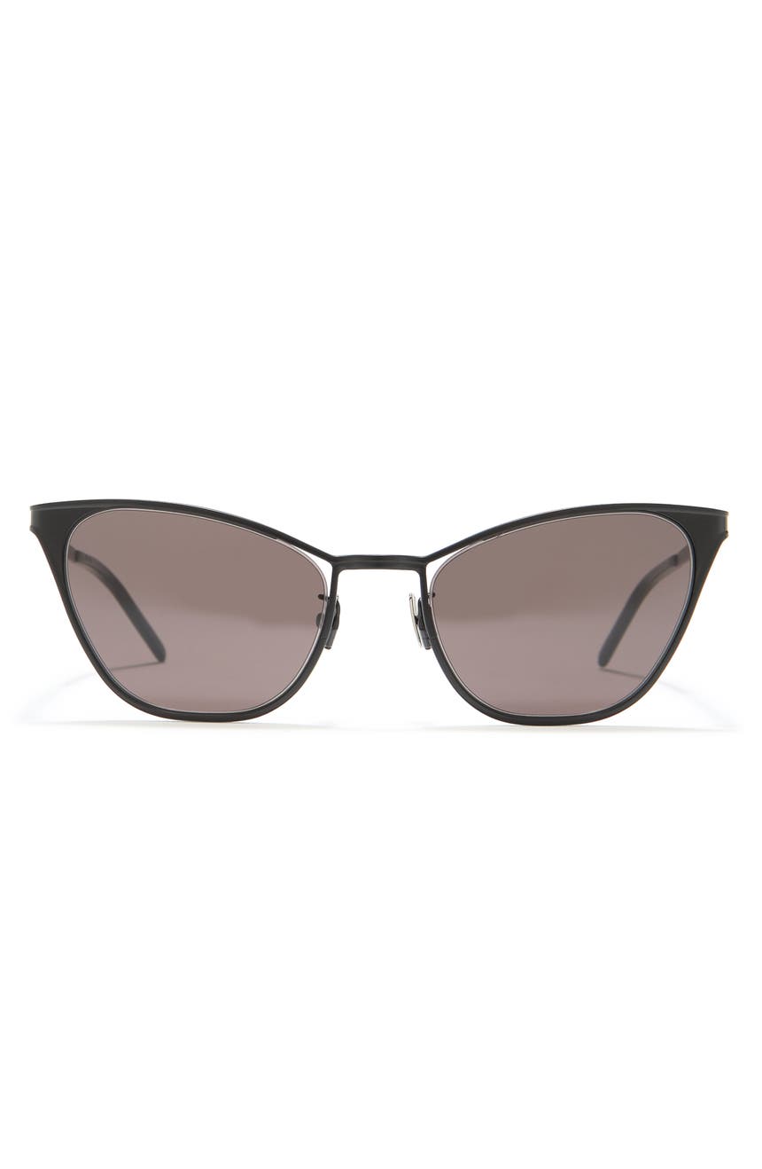 Солнцезащитные очки «кошачий глаз» 55 мм Saint Laurent