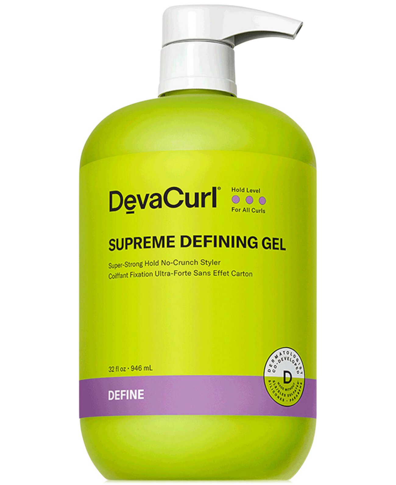 Supreme Defining Gel, 32 унции, от PUREBEAUTY Salon & Spa DevaCurl