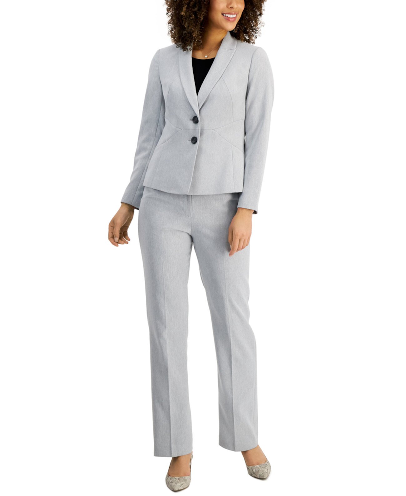 Женский брючный костюм со швом, обычные и миниатюрные размеры Le Suit