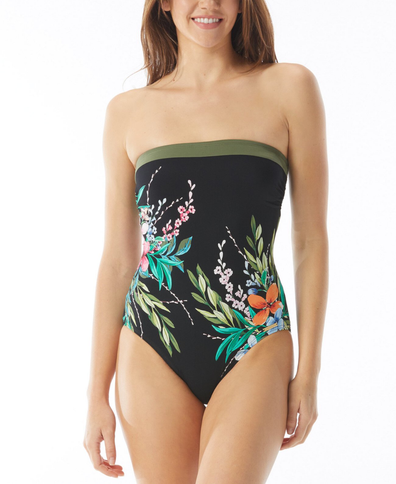 Vince Camuto Pacific Grove Bandeau one-piece