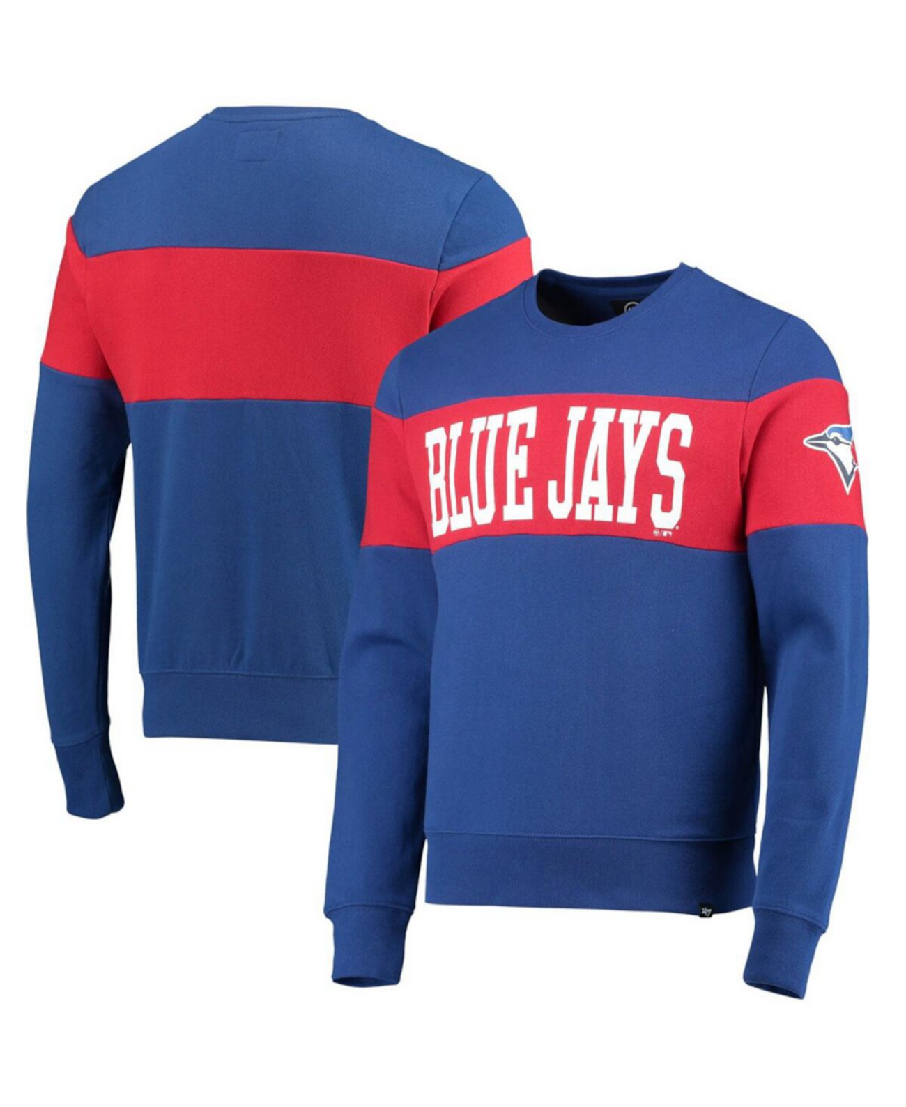 Мужской флисовый пуловер-свитшот '47 Royal Toronto Blue Jays Interstate '47 Brand