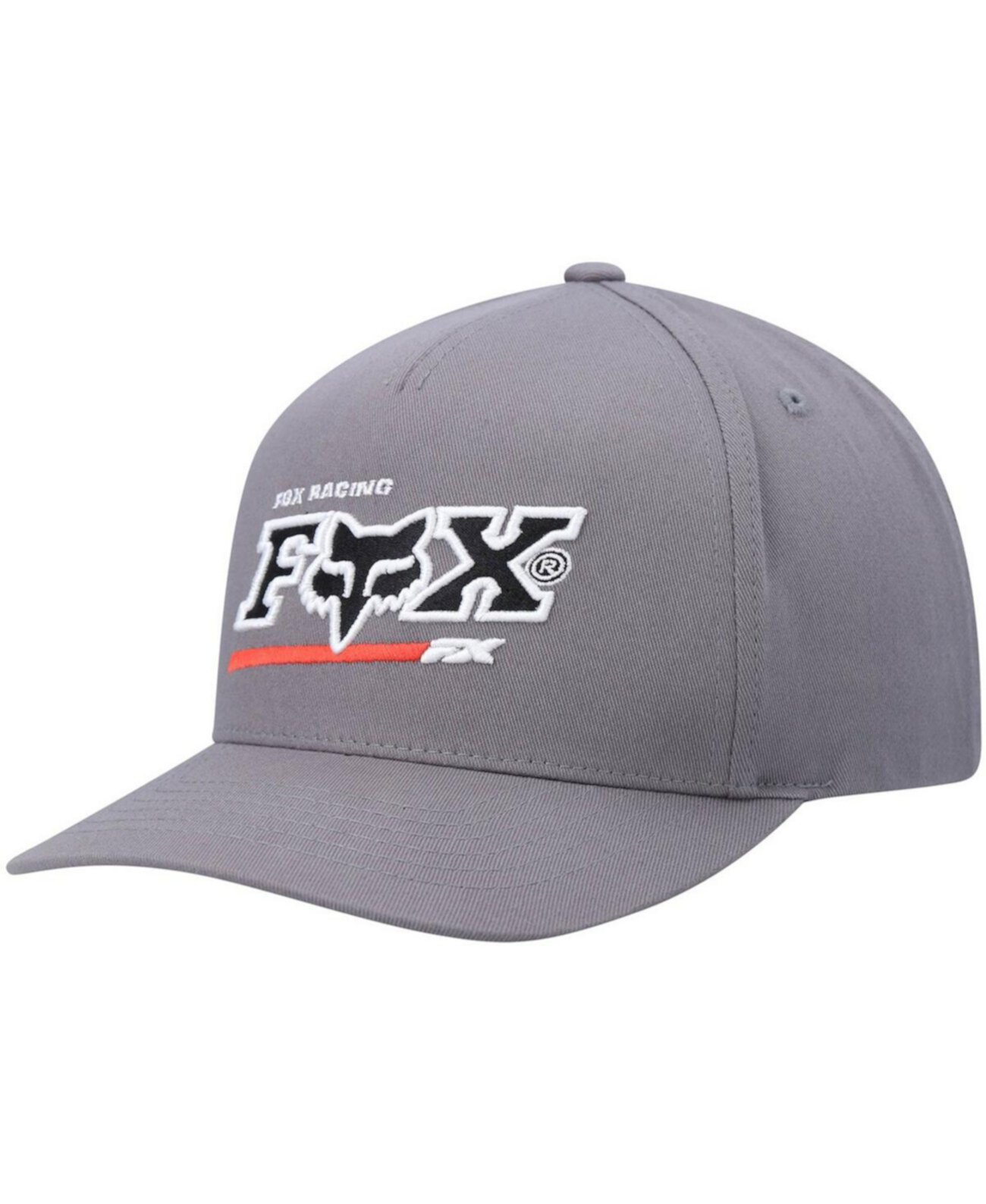 Мужская серая гоночная кепка Snapback Powerband Fox
