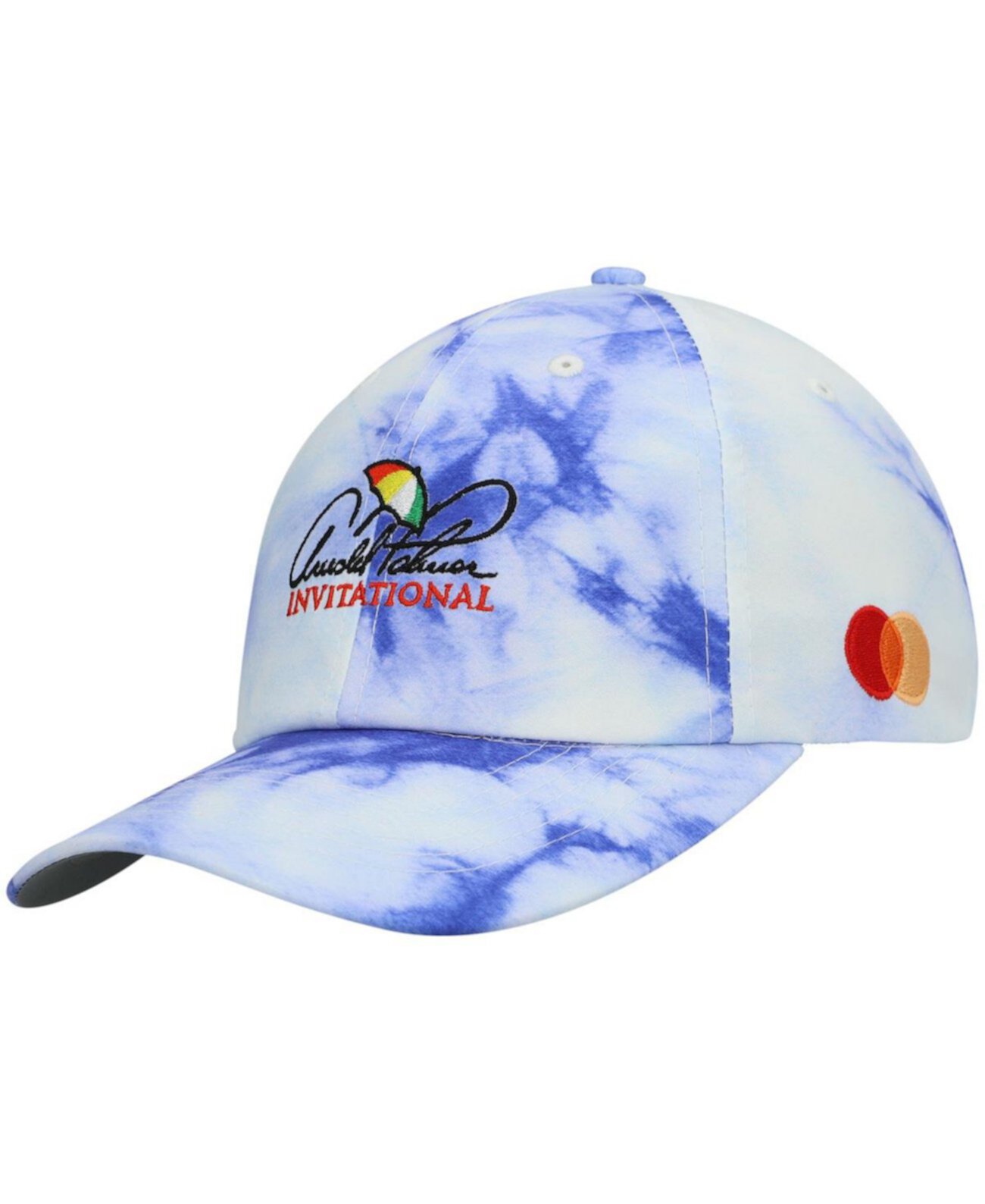 Мужская синяя регулируемая шляпа Arnold Palmer Invitational Hullabaloo Tie-Dye Imperial