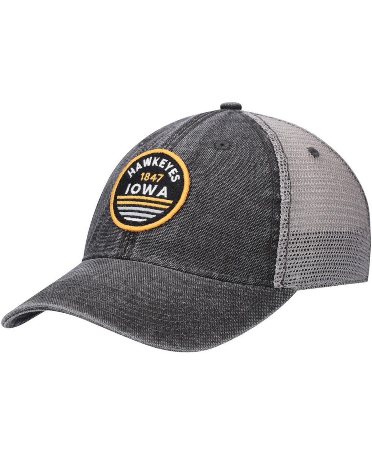 Мужская черная кепка Iowa Hawkeyes Sunset Dashboard Trucker Snapback Legacy Athletic