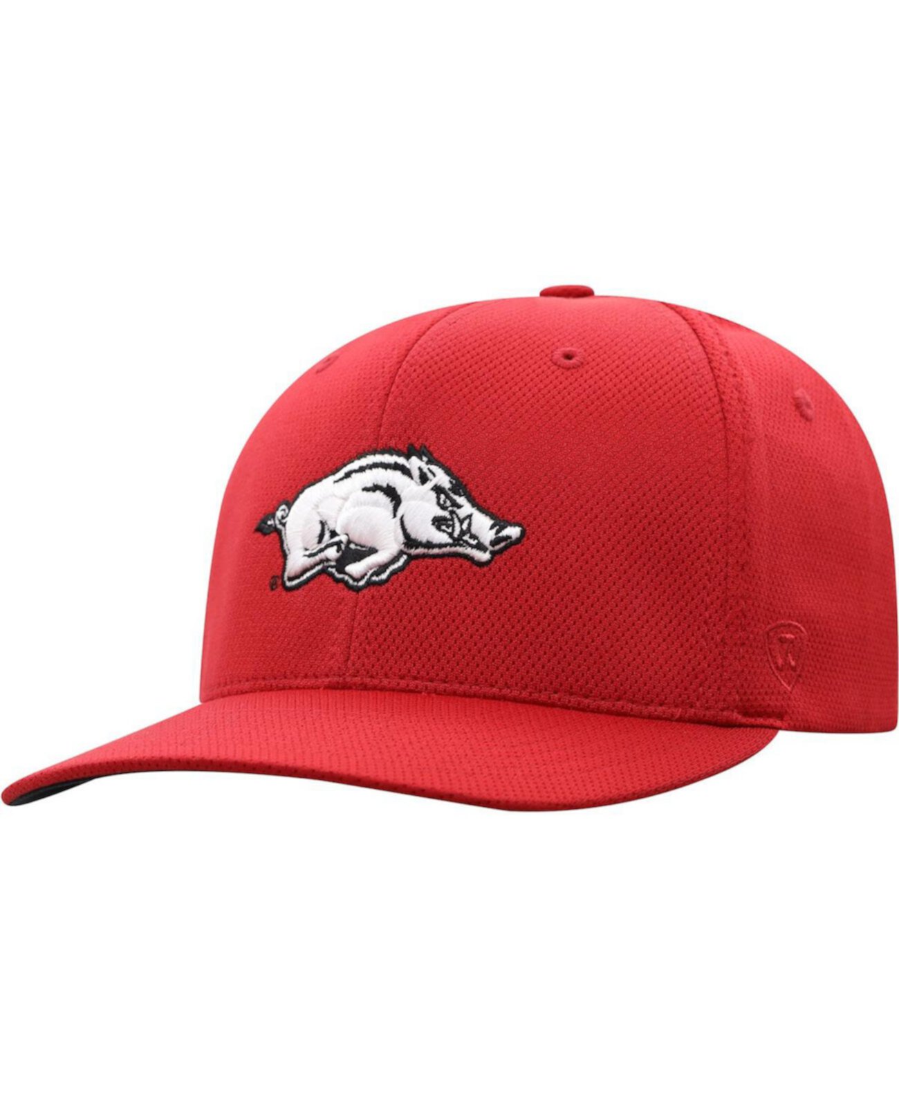 Мужская бейсболка Cardinal Arkansas Razorbacks Reflex Logo Flex Hat Top of the World