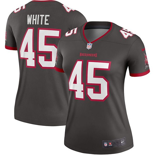 Женская футболка Nike Devin White Tampa Bay Buccaneers Alternate Legend из 100% полиэстера NCAA