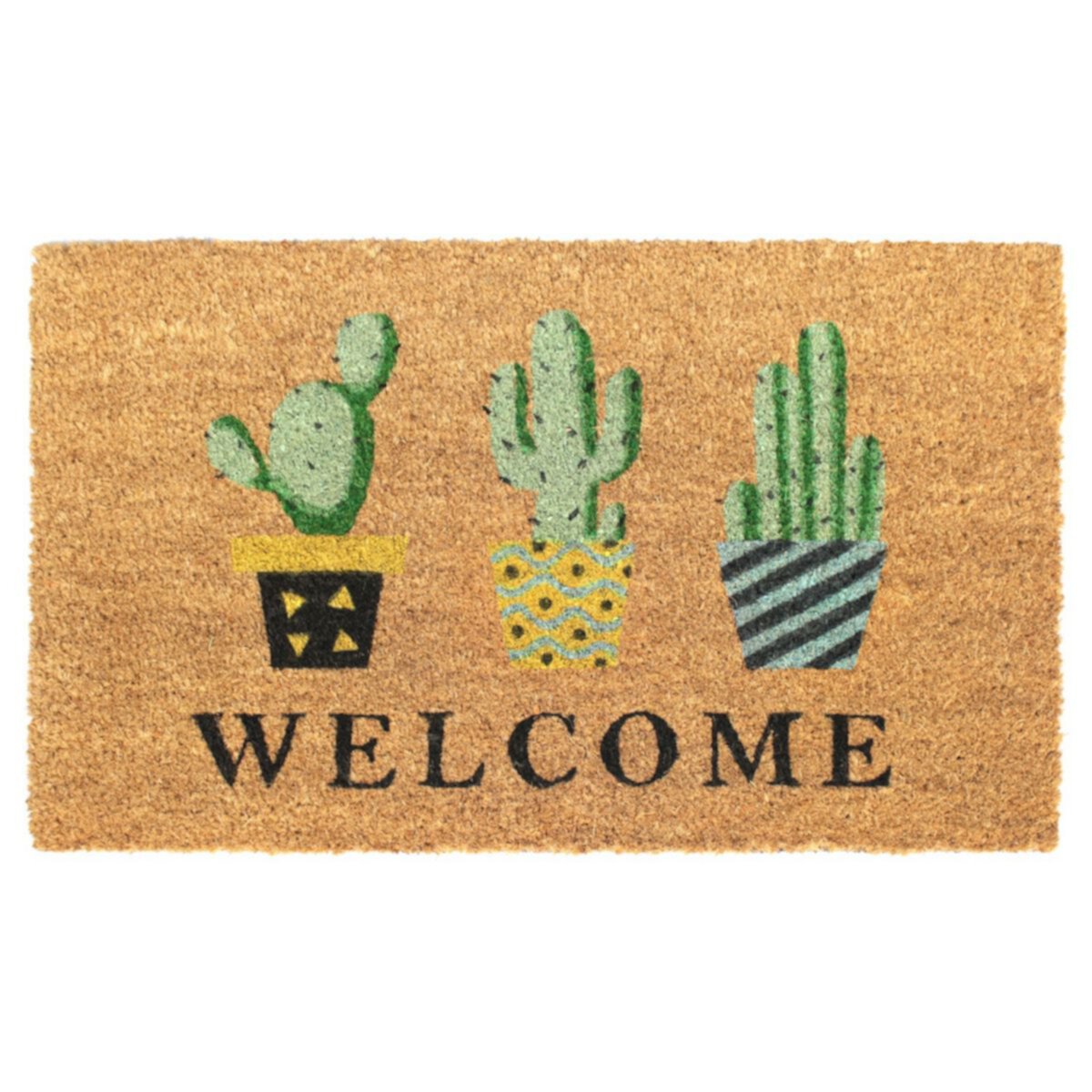 RugSmith Welcome Topiary Doormat - 18'' x 30'' RugSmith