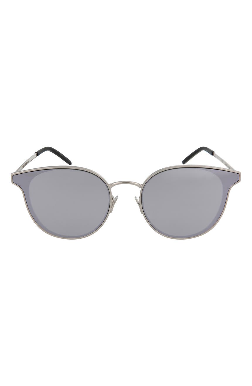 Круглые солнцезащитные очки 64 мм Saint Laurent