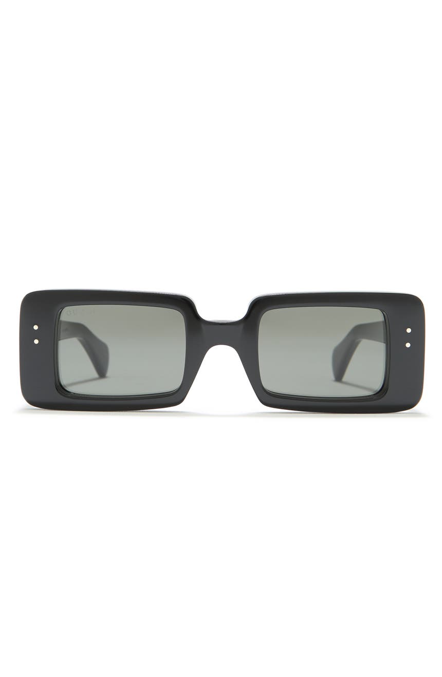 Квадратные солнцезащитные очки 48 мм GUCCI