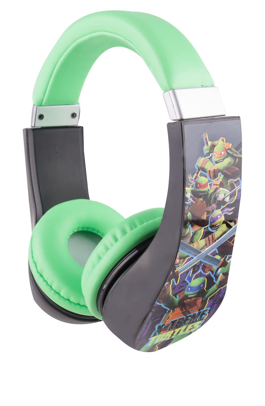 Ninja Turtles Kids Safe Headphones VIVITAR