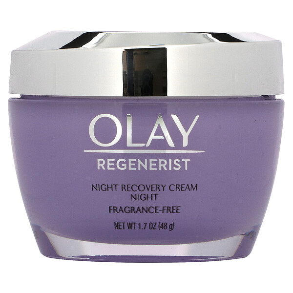 Regenerist, Ночной восстанавливающий крем, без запаха, 1,7 унции (48 г) Olay