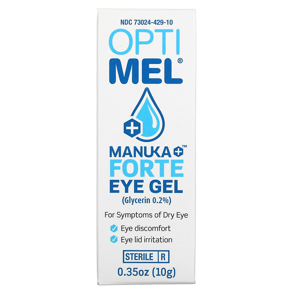 Гель для кожи вокруг глаз Manuka+ Forte, 0,35 унции (10 г) Optimel