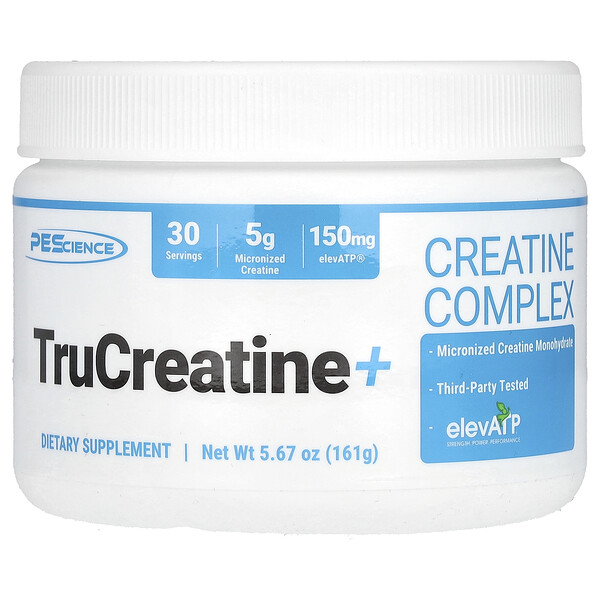 TruCreatine+, Creatine Complex, 5.67 oz (Унции) (161 g) PEScience