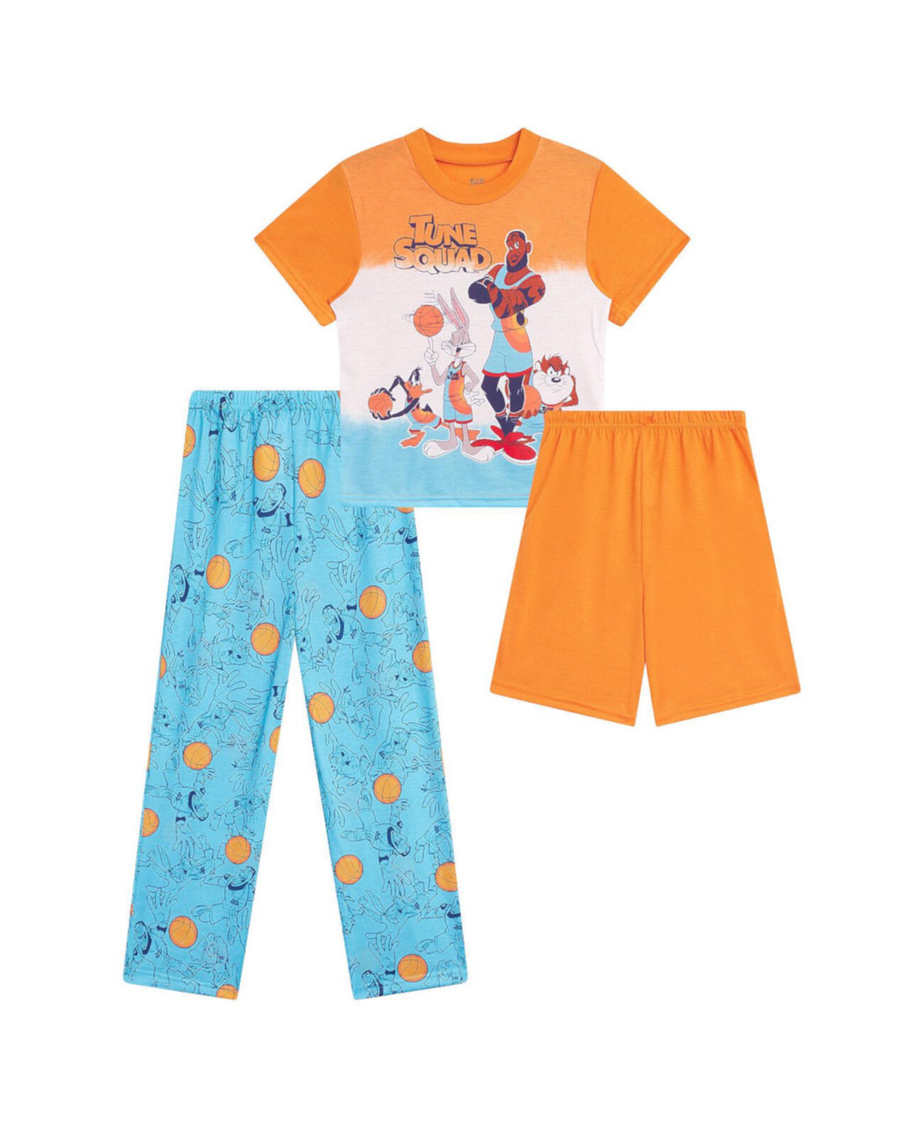Пижамный комплект Space Jam для маленьких мальчиков, упаковка из 3 шт. AME