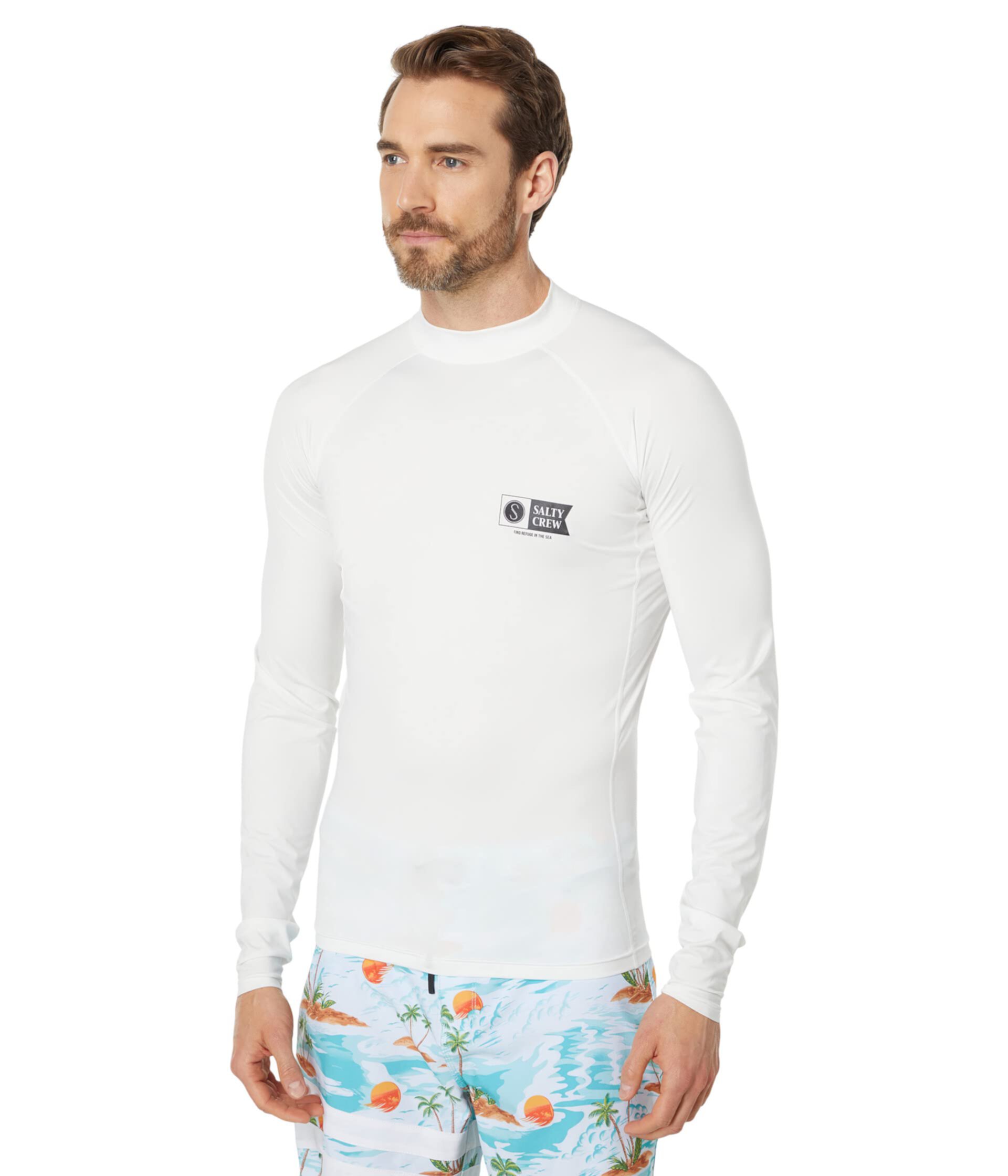 Shelter Long Sleeve Rashguard Salty Crew