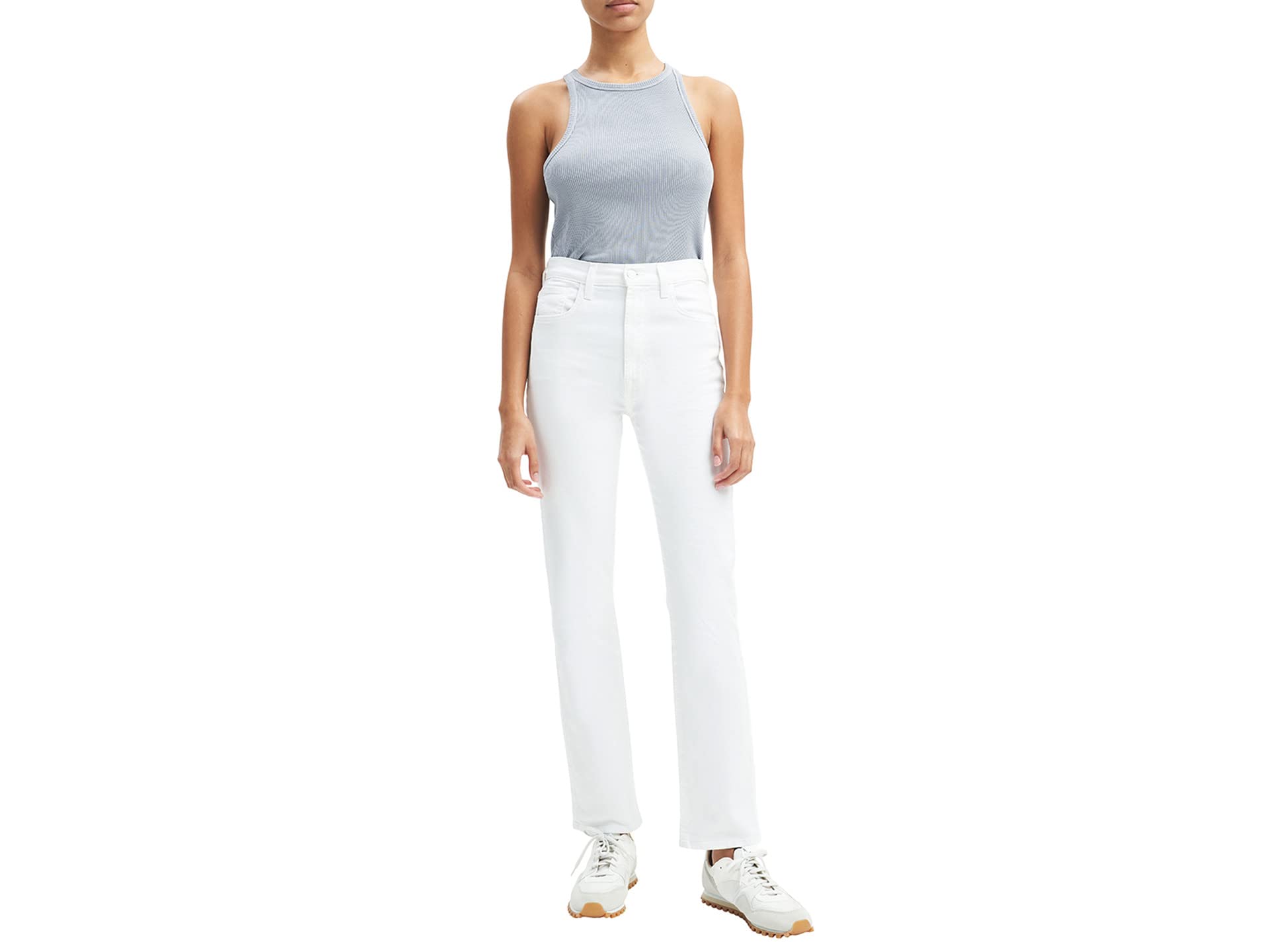 Easy Slim in Clean White 7 For All Mankind